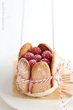 
                    
                        charlotte with raspberry mascarpone mousse and homemade ladyfingers
                    
                