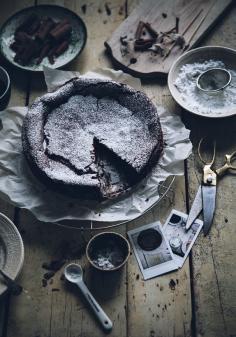 Call me cupcake: Kladdkaka - Swedish chocolate cake
