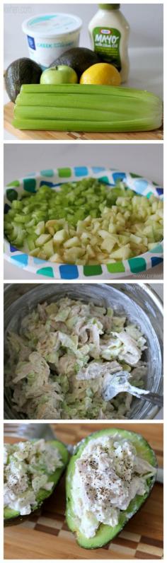 
                    
                        A delicious chicken salad recipe with apples and celery. Very light, and very healthy!
                    
                