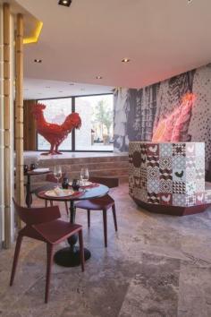 
                    
                        Estado Puro Gastrobar by Paco Roncero at Hard Rock Hotel Ibiza, Ibiza, Spain designed by EstudiHac
                    
                