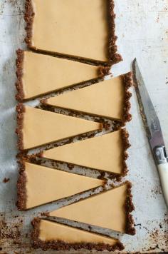 
                    
                        Pumpkin Panna Cotta Tart with Gingersnap Macaroon Crust
                    
                