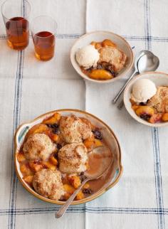 
                    
                        Peach-Cherry Cobbler
                    
                