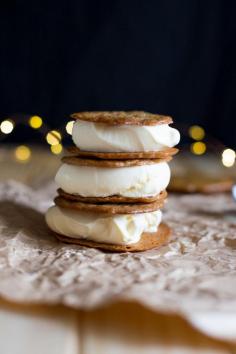 
                    
                        BRANDY SNAP ICE CREAM SANDWICHES
                    
                