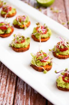 
                    
                        Sweet Potato + Avocado Bites | vegan + gluten-free | blissfulbasil.com
                    
                