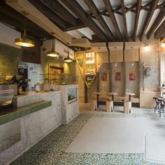 
                    
                        Iconic Café in SoHo, New York City
                    
                