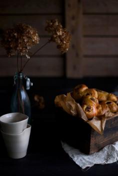 
                    
                        Vegan Swedish Saffron Buns with Almond Caramel
                    
                