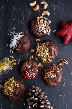 
                    
                        Triple Chocolate Truffle Cheesecake Cookies
                    
                