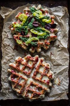 
                    
                        savory pizza waffles
                    
                
