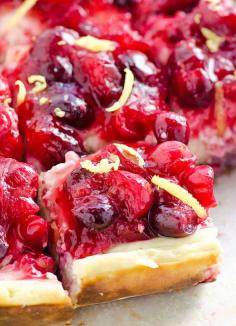 
                    
                        Cranberry Lemon Cheesecake Bars
                    
                