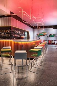 
                    
                        Alfredo Häberli Design Development have completed the interior design of the 25hours Hotel, located in Zürich West, Switzerland.
                    
                
