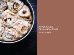 
                    
                        CINNAMON ROLLS 10 WAYS – Apple Cider Cinnamon Buns
                    
                