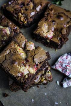 
                    
                        Peppermint Bark Brownies
                    
                