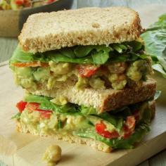 
                    
                        Smokey Smashed Chickpea and Avocado Sandwiches
                    
                
