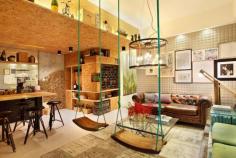 
                    
                        Sala / Bar; Marcella Bacellar e Renata Lemos; #decor #design
                    
                