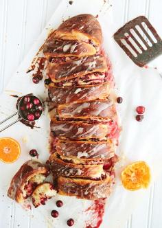 
                    
                        Cranberry Orange Roll Pull Apart Bread
                    
                