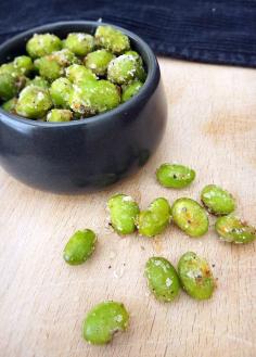 
                    
                        Crispy Parmesan Edamame
                    
                