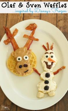 
                    
                        Kids Party Food Ideas Olaf Sven Waffles
                    
                