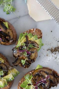 
                    
                        Avocado Mushroom Toast
                    
                