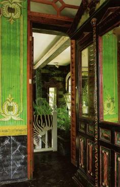 
                    
                        Hallway at Rivera del Rio | MexiColor via Paint + Pattern
                    
                