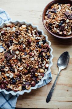 
                    
                        bohemian dream gift granola (coconut, cherry, hazelnut and hemp chocolate) | will frolic for food.
                    
                