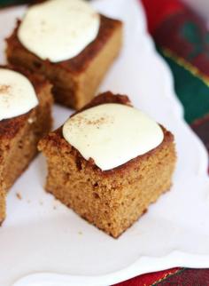 
                    
                        Easy Gingerbread Snack Cake with Lemon Cream Cheese Icing
                    
                