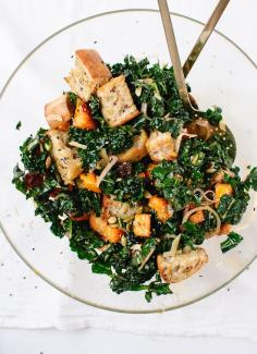 
                    
                        Balsamic Butternut, Kale and Cranberry Panzanella
                    
                