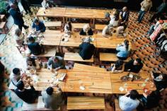 
                    
                        To try everything that’s going on in Mexico City at once, head to Colonia Roma. It’s a blast perching on stools and sampling from each kitchen at Mercado Roma: chile-intensive pozole from José Guadalupe, a stew of pristine Pacific coast clams and chorizo from La Ahumadora, and La Barraca Valenciana’s squid torta with garlicky mayo created by El Bulli veteran José Miguel Garcia.
                    
                