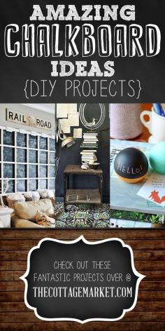 
                    
                        Amazing Chalkboard Ideas {DIY Projects}
                    
                