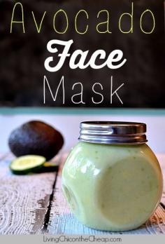 
                    
                        DIY Avocado Face Mask
                    
                