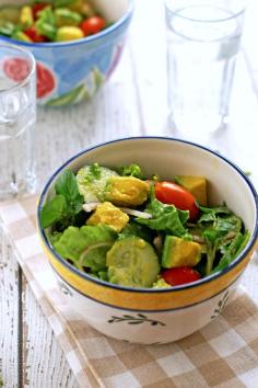 
                    
                        Avocado-Watercress Salad @Veronica Down Cakery Lane.com
                    
                