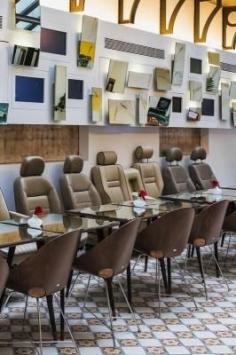 
                    
                        Restaurant at the Hotel Joyce Astotel, Paris designed by Maidenberg Architecture
                    
                