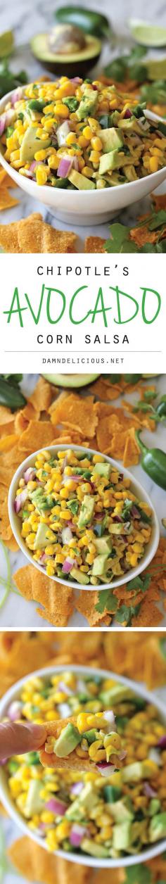
                    
                        Avocado Corn Salsa
                    
                