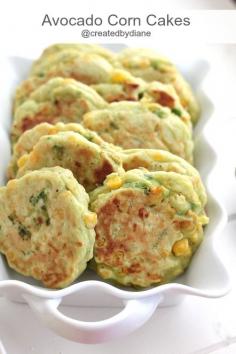 
                    
                        Avocado Corn Cakes
                    
                