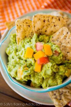 
                    
                        Simple Mango Guacamole
                    
                