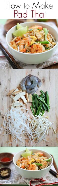 
                    
                        How to Make Pad Thai - amazing and super easy Pad Thai recipe, learn how to make it at home now  | rasamalaysia.com
                    
                