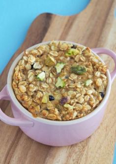 
                    
                        Lemon, Currant and Pistachio Baked Oatmeal
                    
                