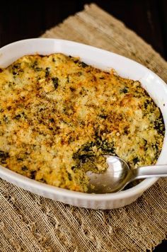 
                    
                        Artichoke Spinach Quinoa Casserole
                    
                