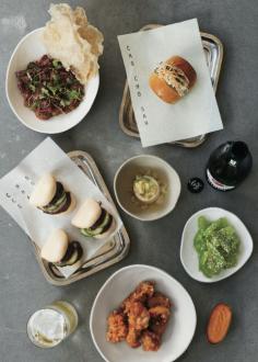 
                    
                        In another nod to the Far East, the rambunctious, izakaya-inspired Cho Cho San is Sydney’s love letter to Japan: chef Nic Wong’s lamb cutlets are spiked with sancho pepper, and the gingery tataki is made with prime Australian beef.
                    
                