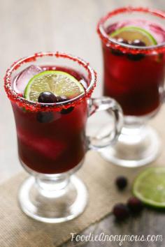 
                    
                        Cranberry Lime Margarita
                    
                