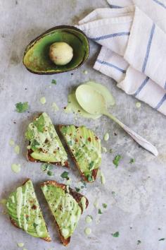 
                    
                        Avocado Toast with Cilantro Lime Cashew Cream
                    
                