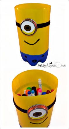 
                    
                        Stuart the Minion Craft made from 2-liter soda bottle
                    
                