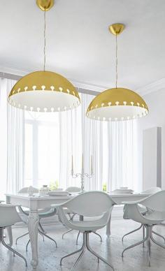 
                    
                        white gold hanging lamps
                    
                