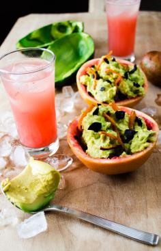 
                    
                        Winter Guacamole| giverecipe.com | #avocado #appetizers
                    
                