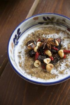 
                    
                        chai spiced oatmeal
                    
                