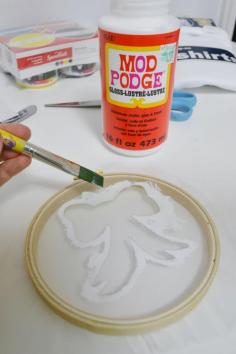 
                    
                        DIY screen printing with Mod Podge
                    
                