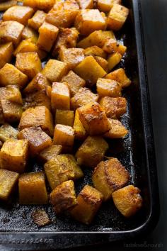 Five-Spice Roasted Butternut Squash | @tasteLUVnourish | #butternut #squash #fivespice #sidedish