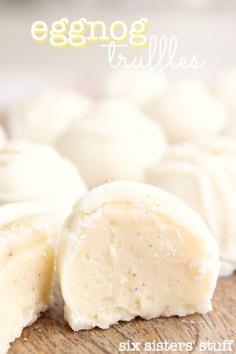 
                    
                        Eggnog Truffles
                    
                