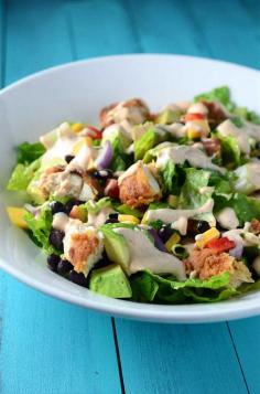 
                    
                        Southwest Crispy Chicken Chopped Salad
                    
                