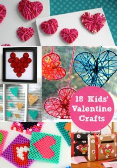 Floral wire hearts wrapped with yarn.