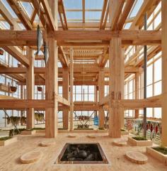 
                    
                        Nest We Grow  / College of Environmental Design UC Berkeley  + Kengo Kuma &#038; Associates
                    
                